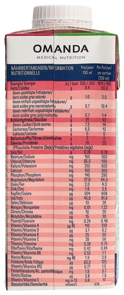 MOLTEIN Complete Drink vegan fr rouges 4 x 200 ml