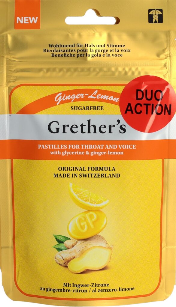 GRETHERS Ginger Lemon past s suc DUO 2 sach 110 g