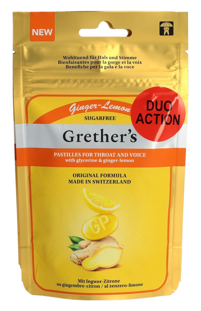 GRETHERS Ginger Lemon past s suc DUO 2 sach 110 g