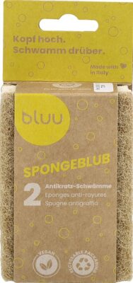 BLUU Spongeblub éponge anti-rayures 2 pce