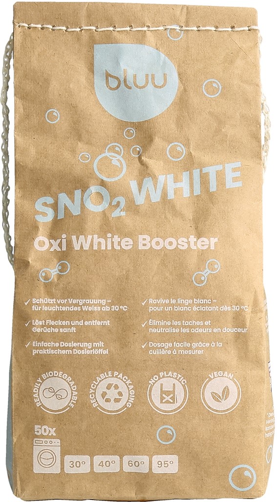 BLUU Oxi White Booster snO2 white sach 750 g