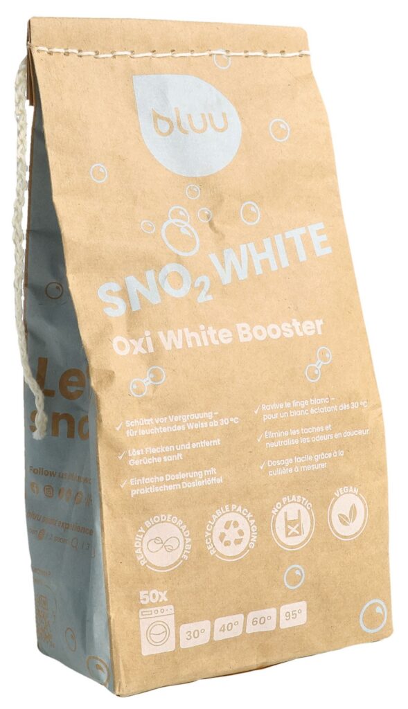 BLUU Oxi White Booster snO2 white sach 750 g