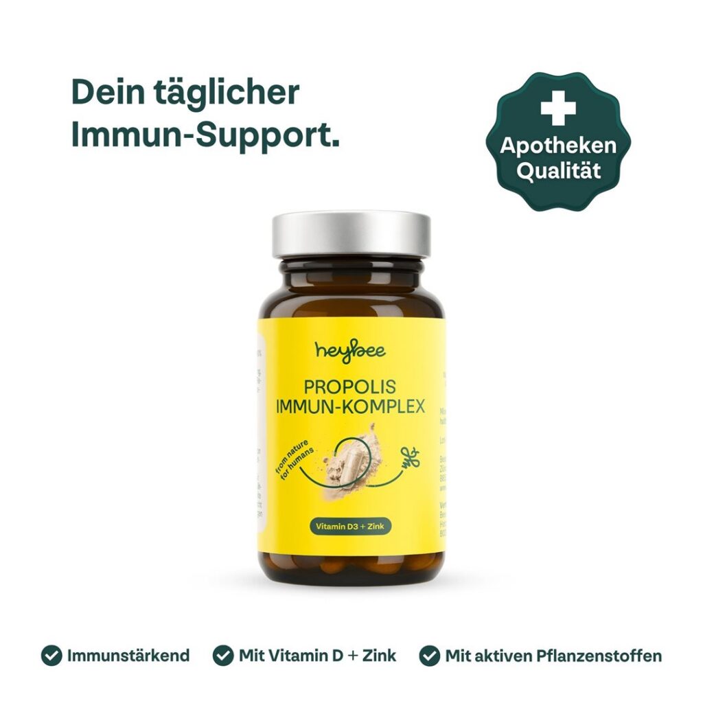 HEYBEE Propolis Immun-Komplex caps (n) bte 60 pce