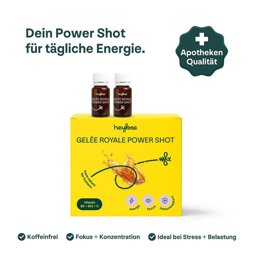 HEYBEE Gelée Royale Power Shot 10 amp buv 12 ml
