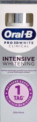 ORAL-B dentifrice whitening menthe tb 75 ml