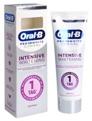 ORAL-B dentifrice whitening menthe tb 75 ml