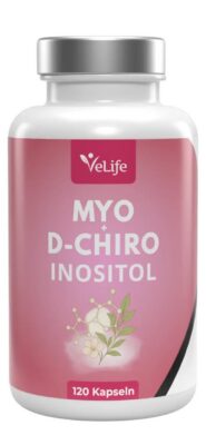 VELIFE Inositol Myo et D-Chiro caps 120 pce