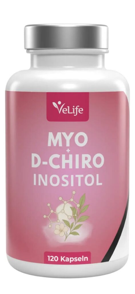 VELIFE Inositol Myo et D-Chiro caps 120 pce