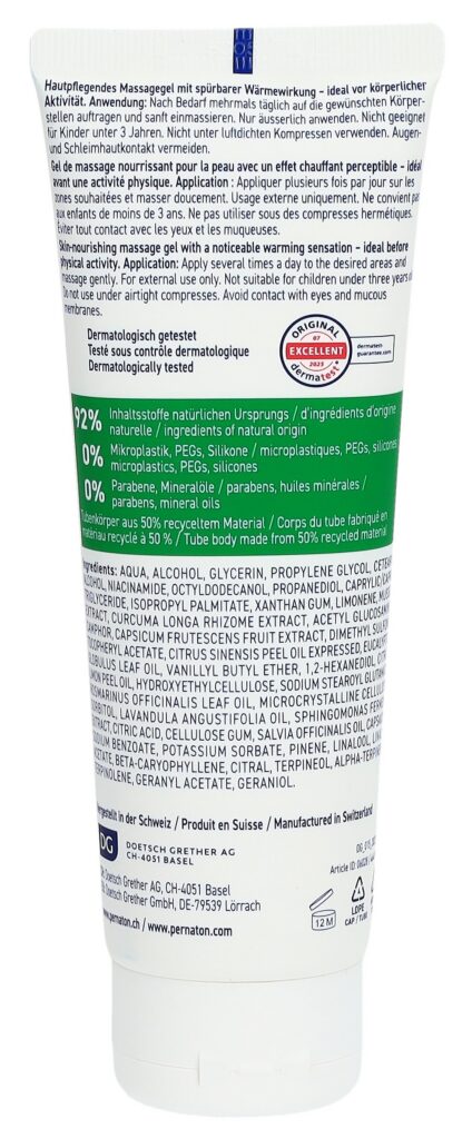 PERNATON Mobility + Warm Gel 125 ml