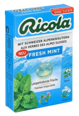 RICOLA bonbons fresh mint ss as box 50 g