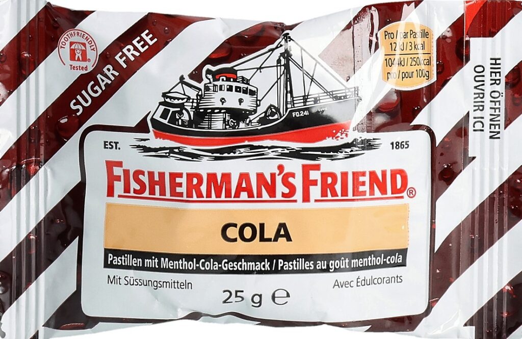FISHERMAN'S FRIEND pastilles cola ss sach 25 g