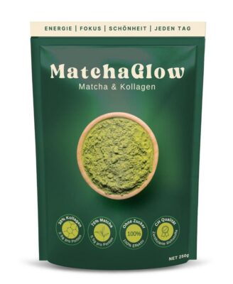 MATCHAGLOW matcha et collagène pdr sach 250 g