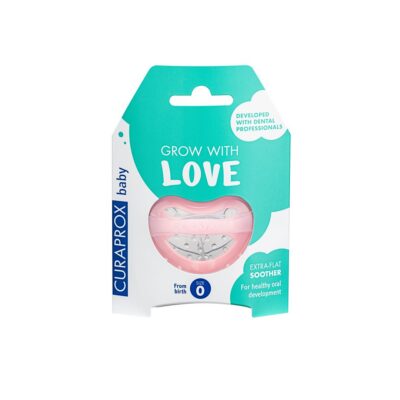 CURAPROX baby sucette Gr0 rose