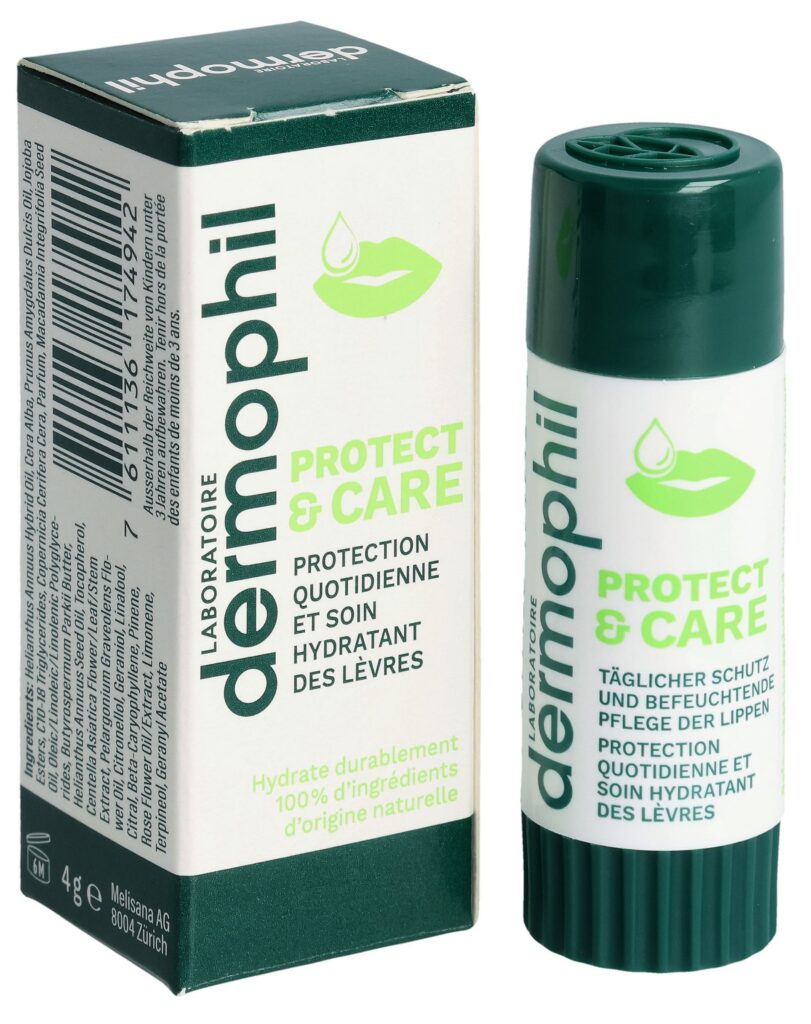 DERMOPHIL Protect & Care baume labial stick 4 g