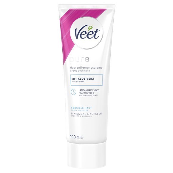 VEET pure cr dépilatoire bikini&aiss sens 100 ml