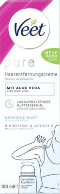 VEET pure cr dépilatoire bikini&aiss sens 100 ml