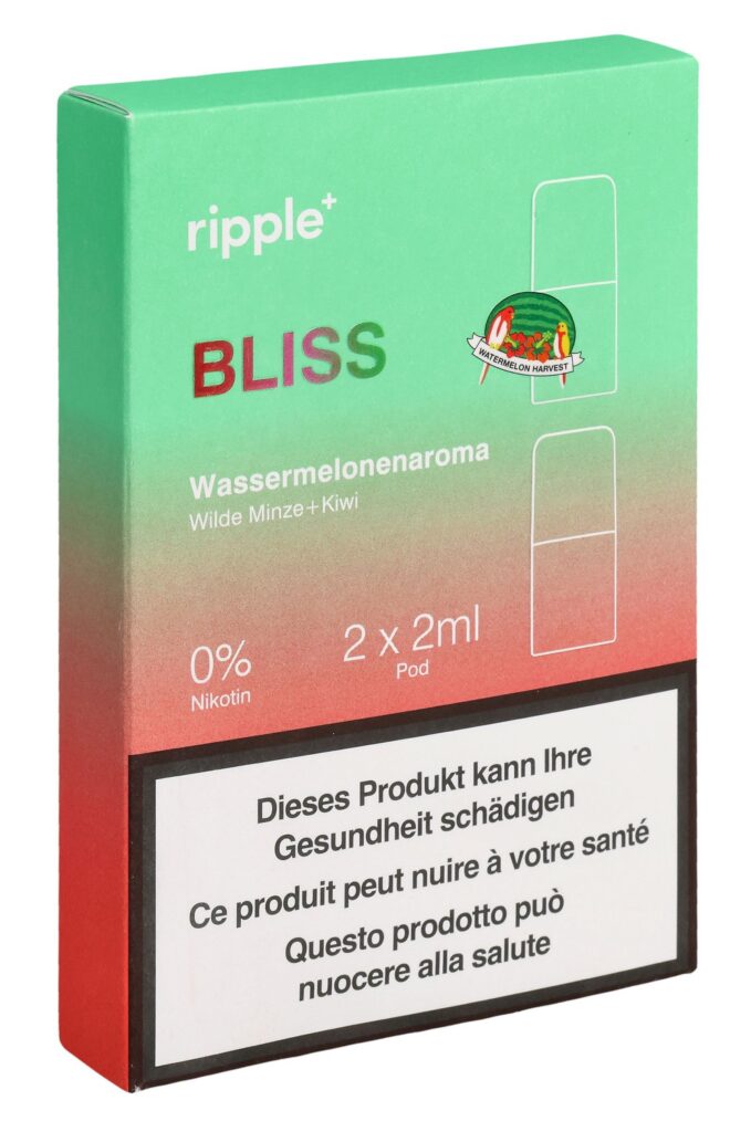 RIPPLE+ Pod BLISS pastè+menthe sauvage kiwi