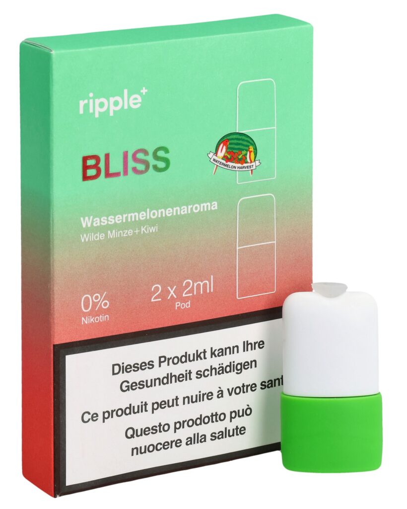 RIPPLE+ Pod BLISS pastè+menthe sauvage kiwi