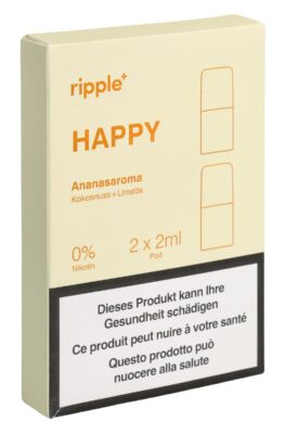 RIPPLE+ Pod HAPPY ananas+coco+citron vert