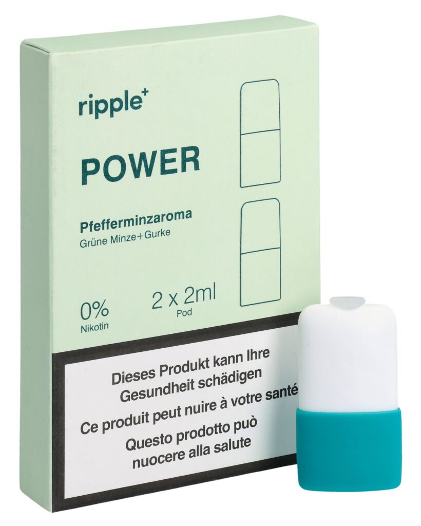 RIPPLE+ Pod POWER ment poivr+ment ver conco