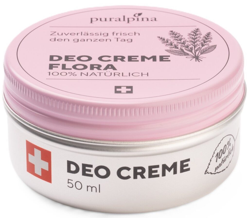 PURALPINA déo crème flora bte 50 ml