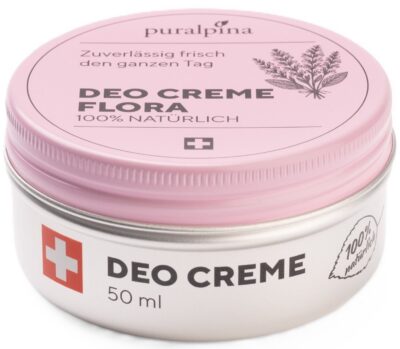 PURALPINA déo crème flora bte 50 ml