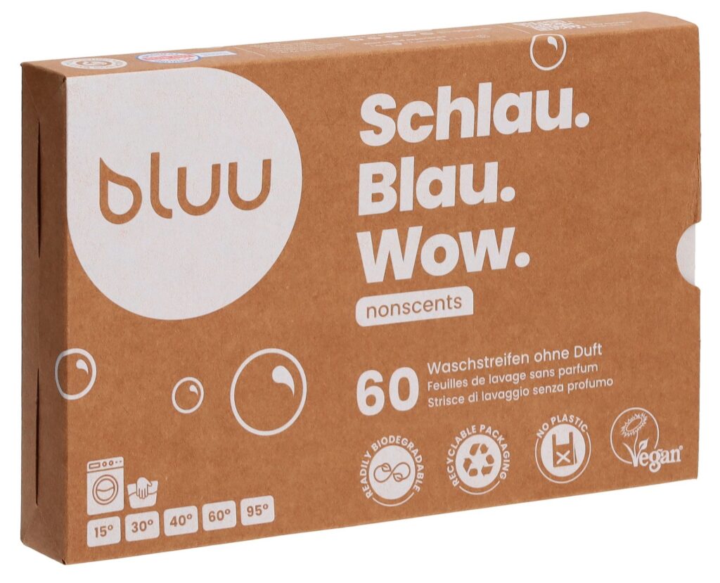 BLUU Feuille de lavage nonscents 60 pce