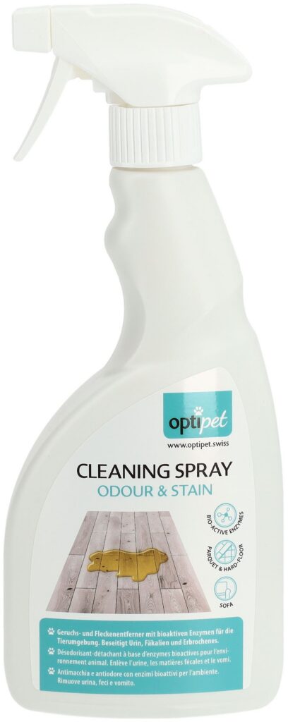 SPRAY DE NETTOYAGE OPTIPET – Anti-odeur et anti-taches 500 ml