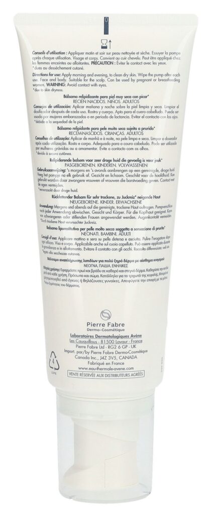 AVENE XeraCalm A.D baume relipidant 200 ml