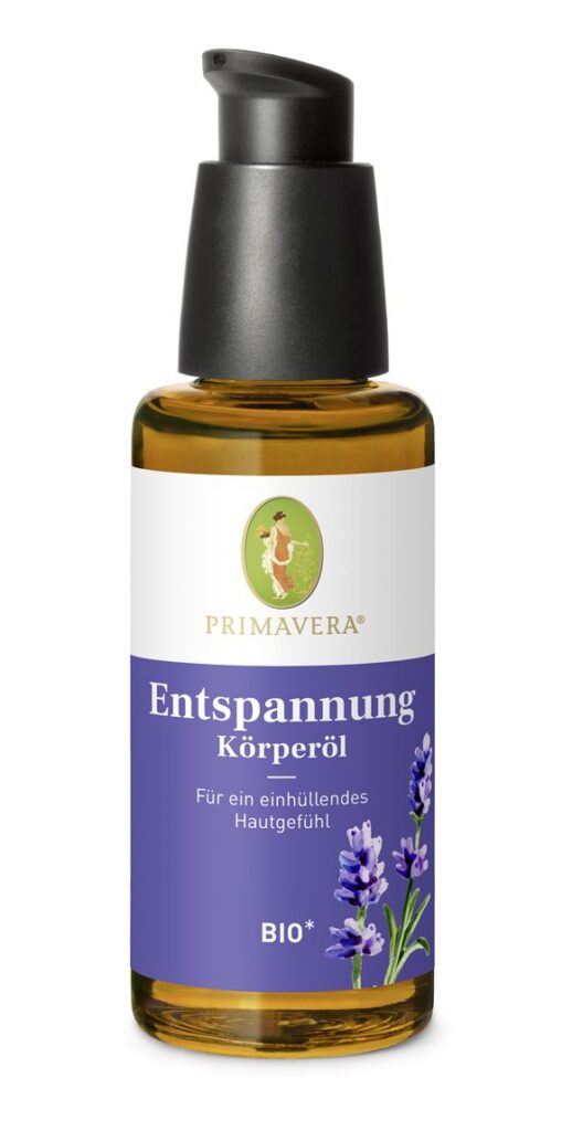PRIMAVERA huile corporelle relaxante bio 50 ml