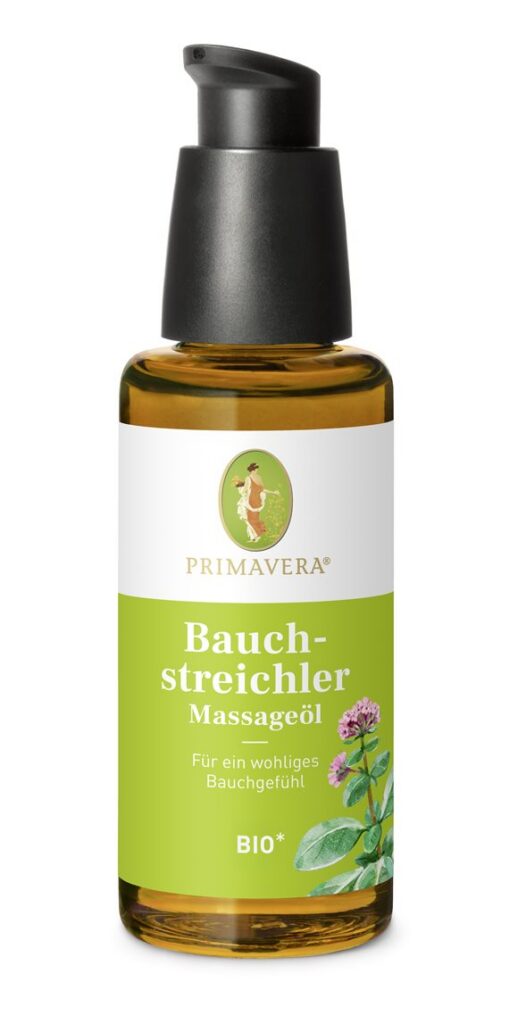 PRIMAVERA huile massage pour le ventre bio 50 ml