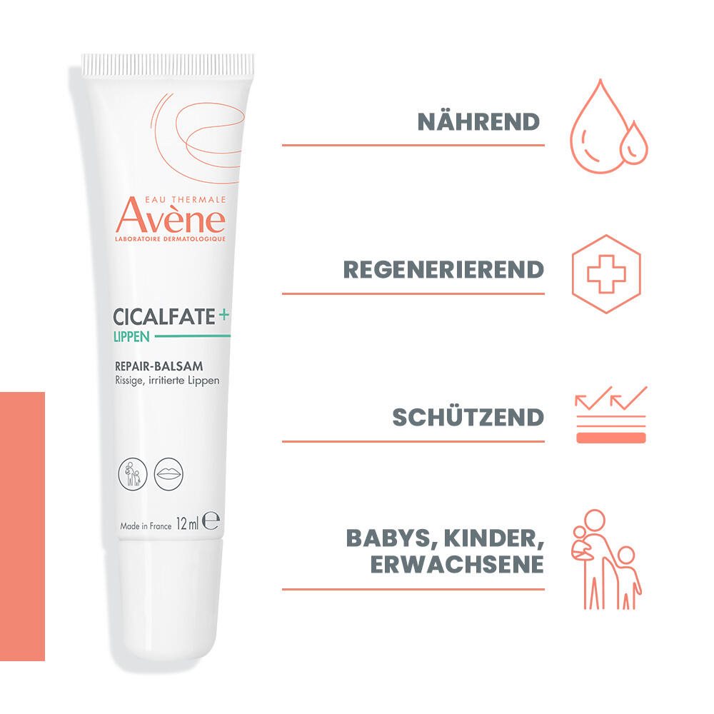 AVENE Cicalfate+ Baume lèvres réparat tb 12 ml