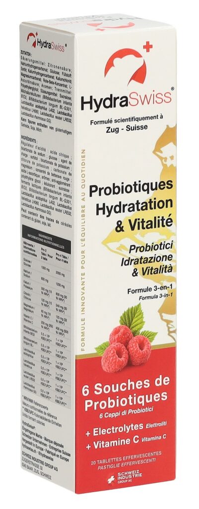 HYDRASWISS Probio Hyd&Vit Brûlant-Déshabillé Himb 20 Pièces