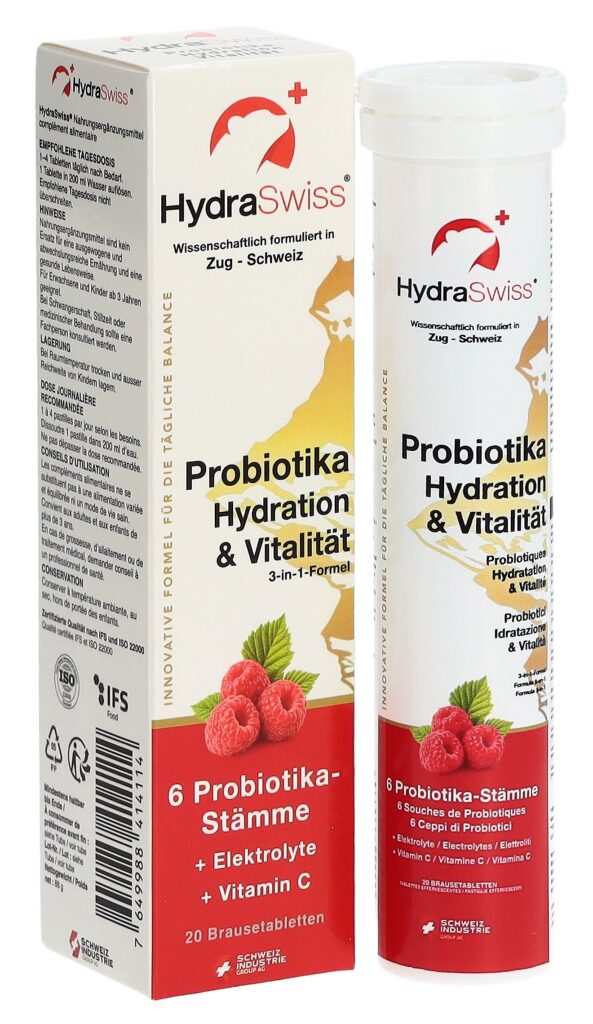 HYDRASWISS Probio Hyd&Vit Brûlant-Déshabillé Himb 20 Pièces
