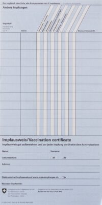 OFSP certificat de vaccination national bleu all