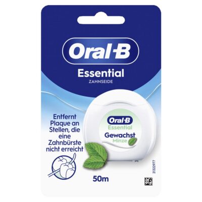 ORAL-B Essentialfloss 50m ciré menthe (n)