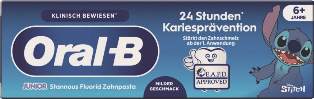 ORAL-B dentifrice Stitch 6+ans 75 ml