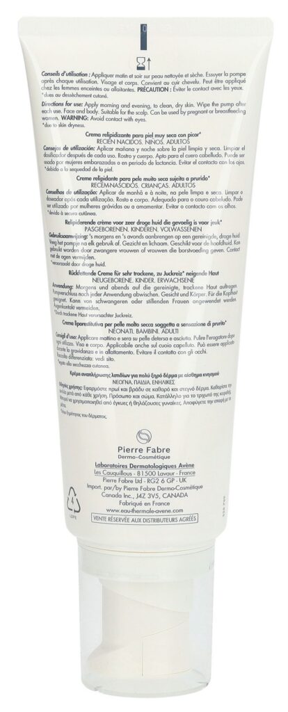 AVENE XeraCalm A.D crème relipidante tb 200 ml