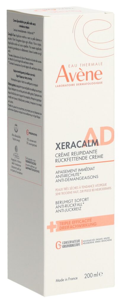 AVENE XeraCalm A.D crème relipidante tb 200 ml
