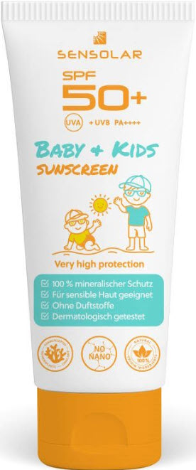 SENSOLAR crème solaire baby&kids SPF50+ tb 100 ml