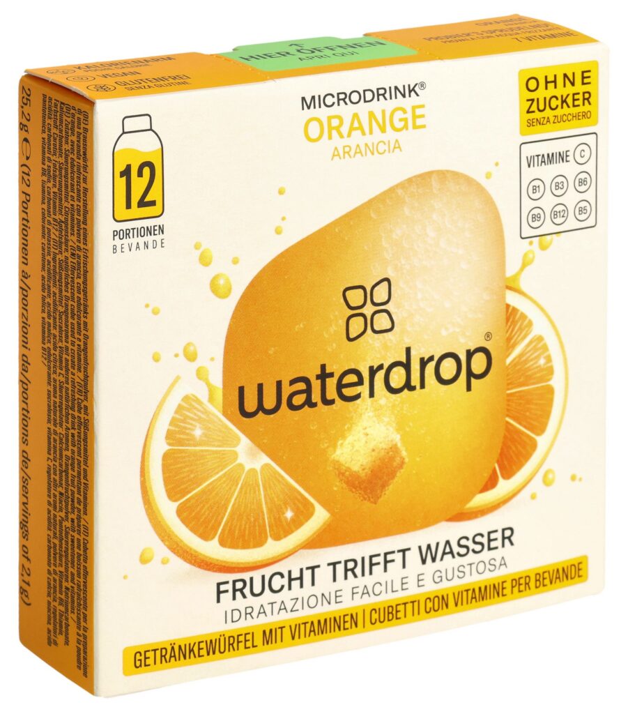 WATERDROP orange ss box 24 g