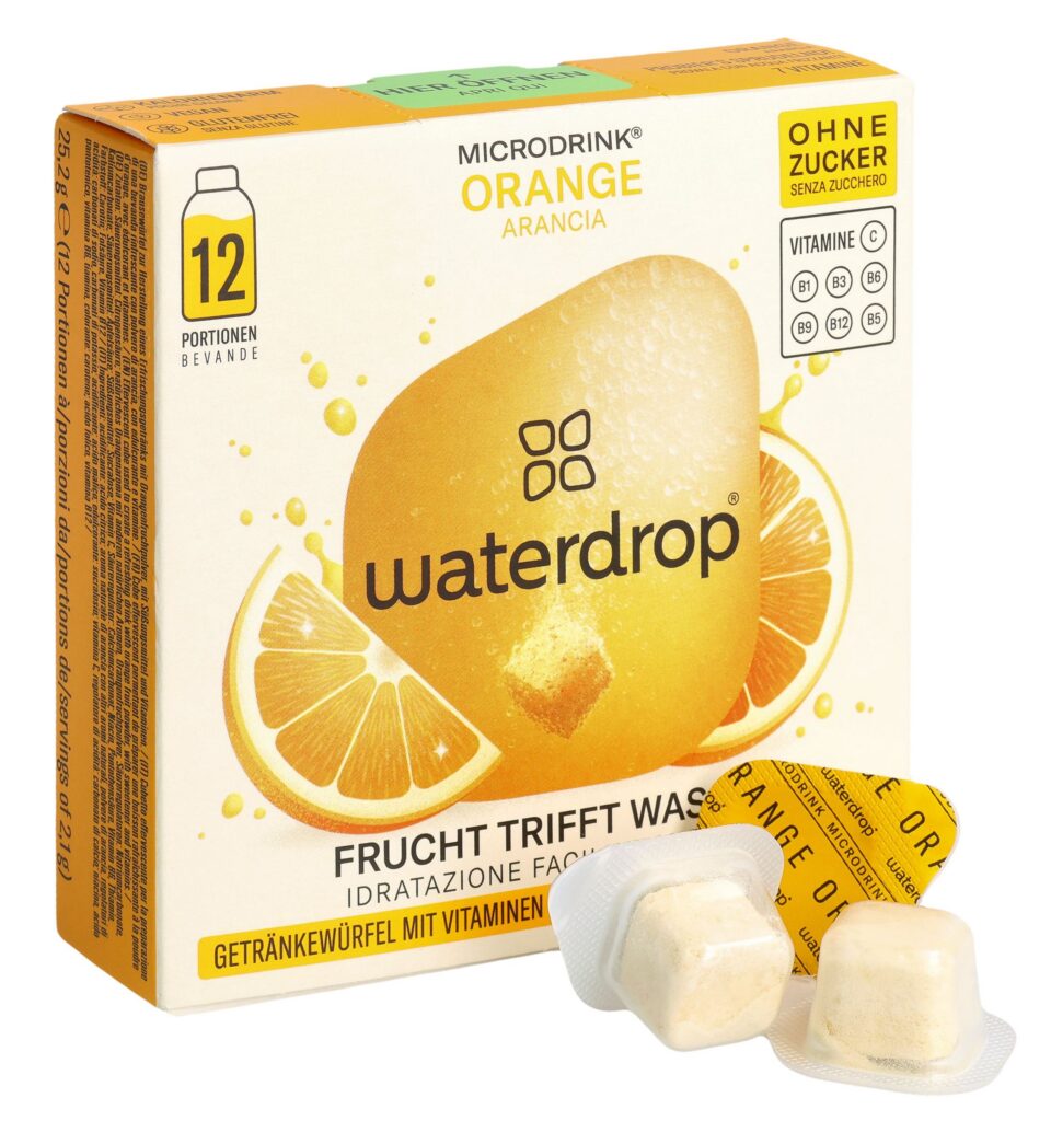WATERDROP orange ss box 24 g