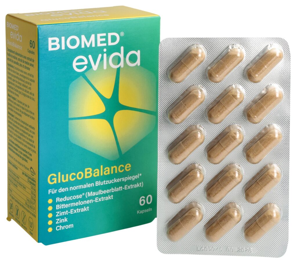 BIOMED EVIDA GlucoBalance caps 60 pce