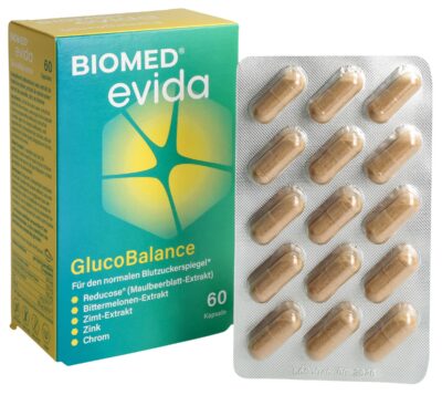 BIOMED EVIDA GlucoBalance caps 60 pce