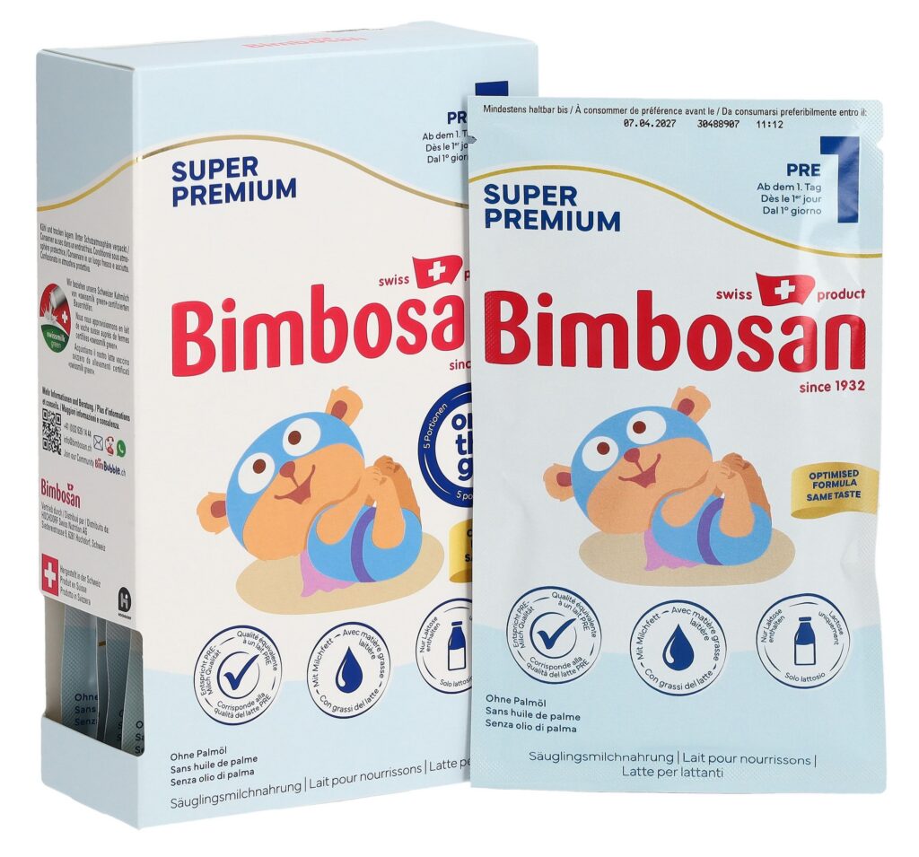 BIMBOSAN Super Premium PRE-1 lait nourri 5 x 25 g