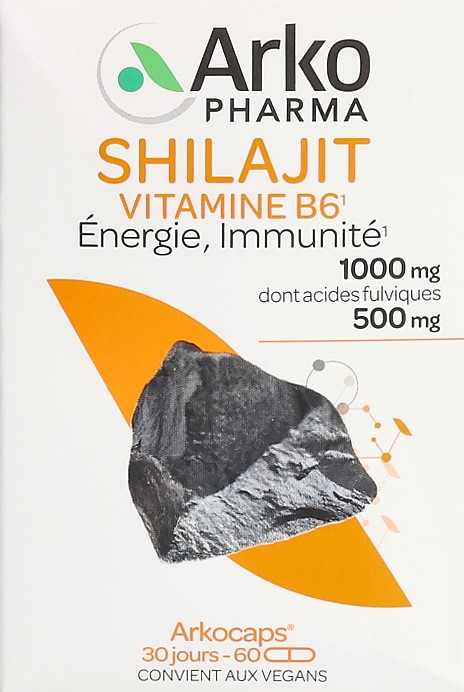 ARKOCAPS shilajit caps bte 60 pce