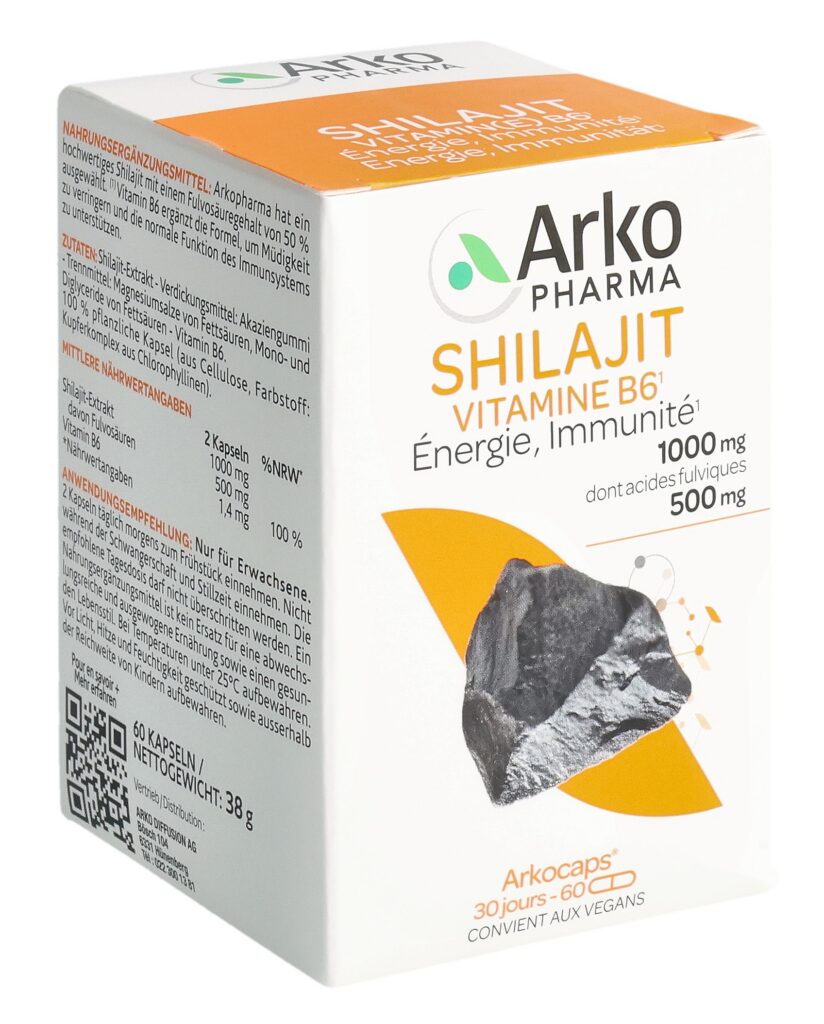 ARKOCAPS shilajit caps bte 60 pce
