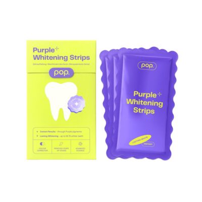 POP purple whitening strips box 7 pce
