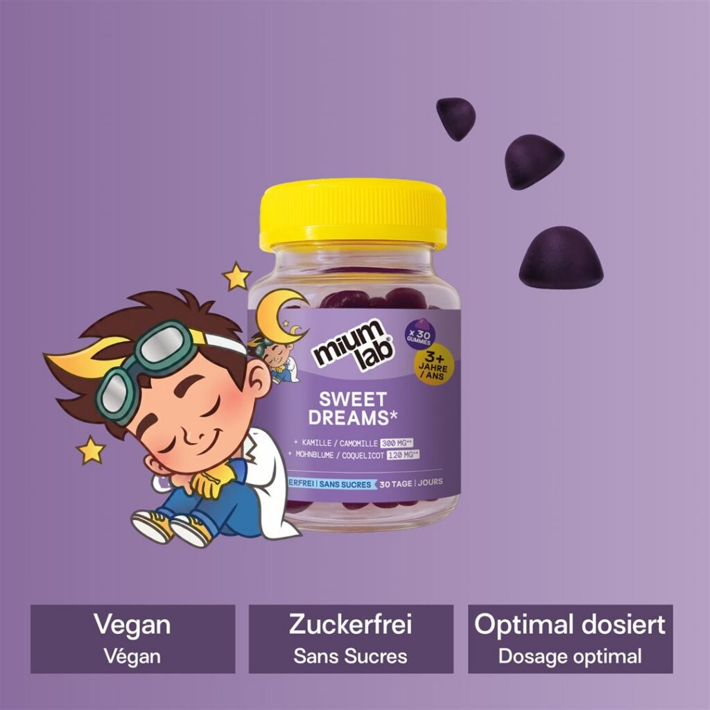 MIUMLAB kids gummies sweet dreams bte 30 pce