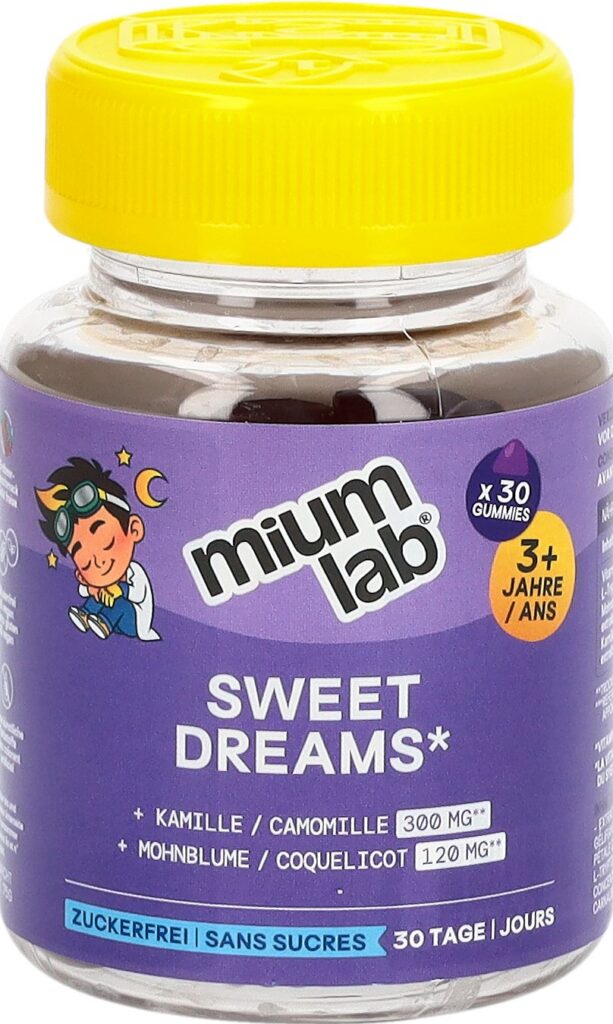 MIUMLAB kids gummies sweet dreams bte 30 pce